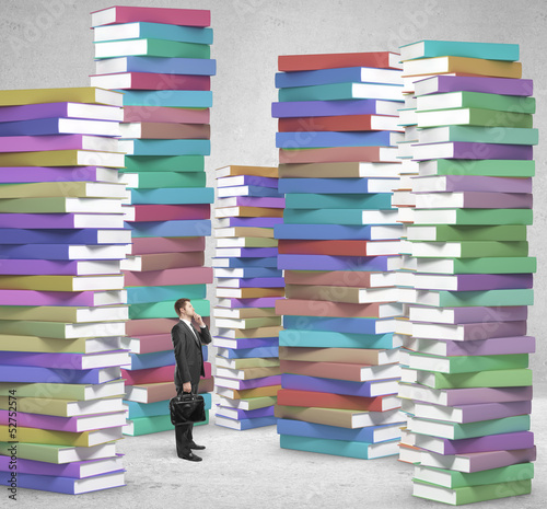 Photo: men and books men and books