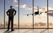 man in airport