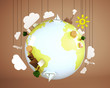 abstract earth