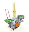 Drilling Offshore Platform Oil Rig