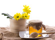 honey and flowers