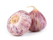 Garlic isolated on white