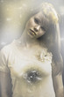 사진:Girl with dandelions Girl with dandelions