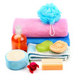 A set of accessories for swimming