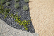 paillage minéral d'espace vert