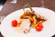 meat with potatoes