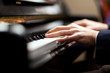 Pianist Playing Music