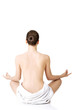 Foto: Portrait of young beautiful topless caucasian woman. Portrait of young beautiful topless caucasian woman.