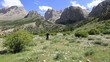 Video: Adult male walking through valley Adult male walking through valley