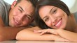 Mexican couple smiling