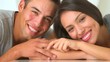 Happy Mexican couple holding hands