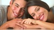 Happy Mexican couple holding hands