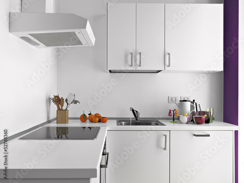 Photo: dettaglio di una cucina moderna dettaglio di una cucina moderna