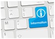 Vector: clavier information clavier information