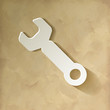 Werkzeuge Eigenschaften Icon Vintage