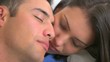 Closeup of cute Mexican couple