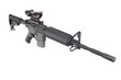 Colt M4A1 isolated on a white background