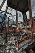 wrecked cabin