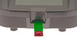 isolated blood test meter with blood drop