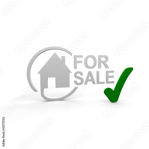 Illustration: House for sale House for sale