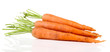 Carrots, isolated on white
