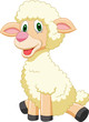 Cute sheep cartoon