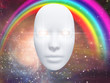 Illustration: Whiteface mask and astronomical elements Whiteface mask and astronomical elements
