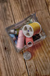 Instruments of repairman clothing   and   thread