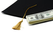 Education Costs , isolated on white background