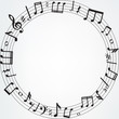 music notes border