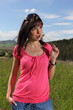 Beautiful Young Woman Outdoors