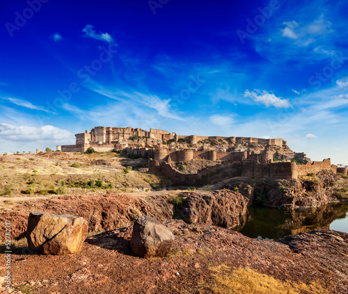 Photo: Mehrangarh Fort, Jodhpur, Rajasthan, India Mehrangarh Fort, Jodhpur, Rajasthan, India