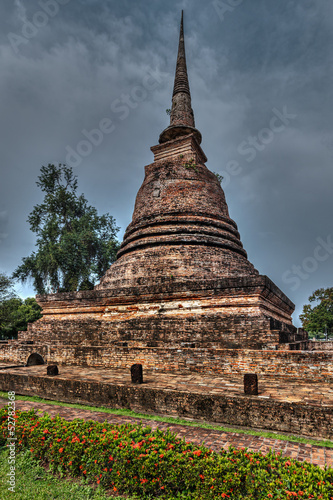 Photo: Old chedi in Sukhothai, Thailand Old chedi in Sukhothai, Thailand