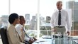 Video: Businessman giving out to employee Businessman giving out to employee