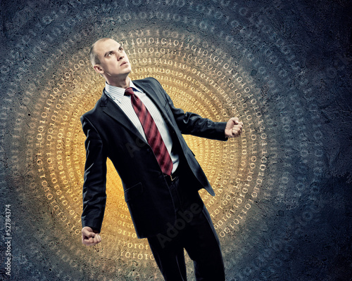 Photo: Businessman in anger Businessman in anger