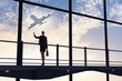 Foto: Businesswoman at airport Businesswoman at airport
