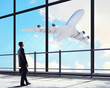 Businessman at airport