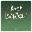 Back to school poster. Vector