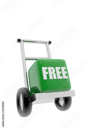 Illustration: Free Shipping symbol Free Shipping symbol