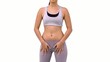 Fit woman striking a pose