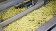 Production and sorting green beans