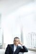 Businessman in office