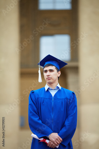 Photo: Smart graduate Smart graduate