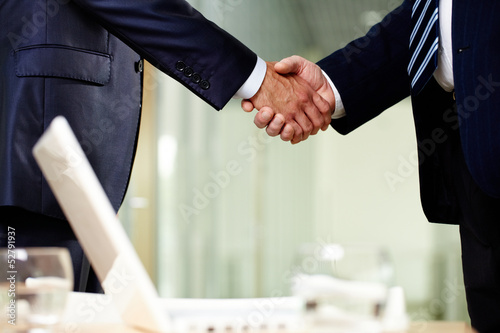Photo: Symbol of cooperation Symbol of cooperation