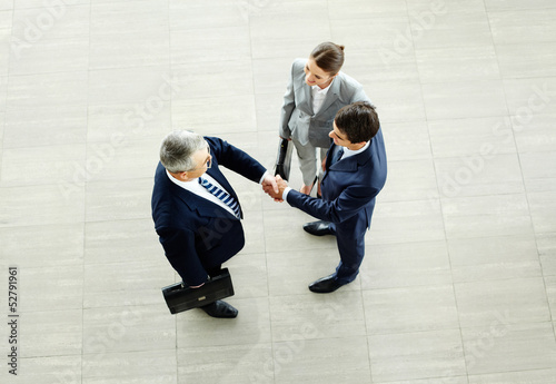 Photo: Business deal Business deal