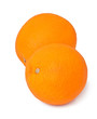 Foto: orange isolated on white background orange isolated on white background