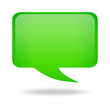 Green Speech Bubble