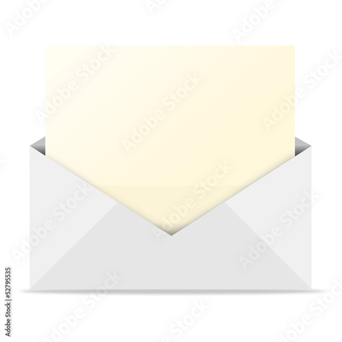 Illustration: Briefumschlag Briefumschlag