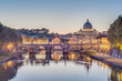Ponte Sant'Angelo (Bridge of Hadrian) in Rome, Italy,