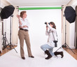 Foto: Senior woman in shooting session Senior woman in shooting session
